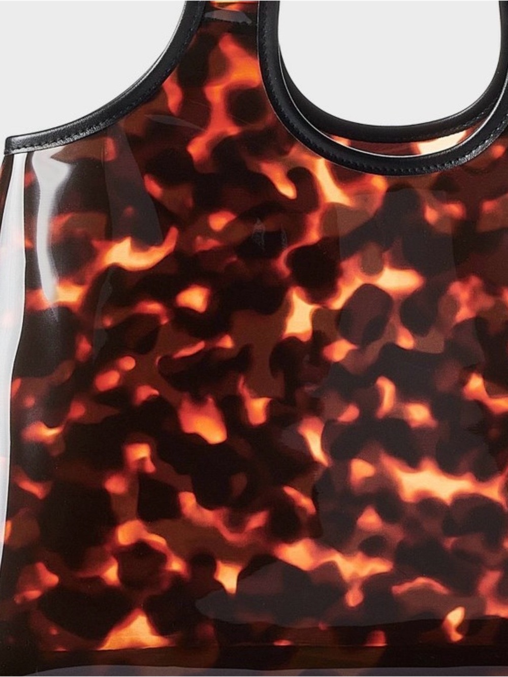 SHADE & SHORE TORTOISE SHELL JELLY BAG - Picture 4 of 5